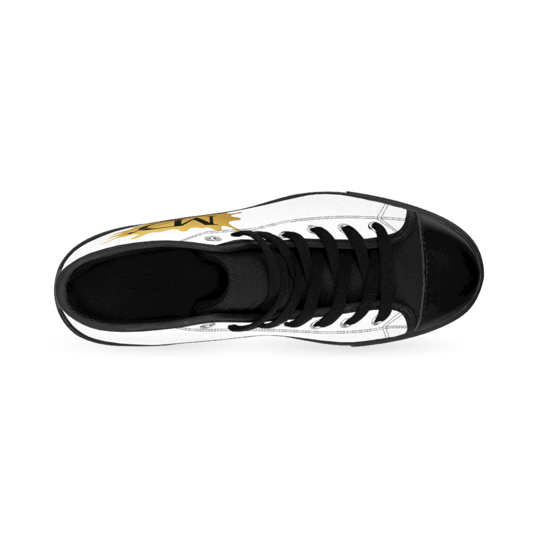 Classic High-Top Sneakers — MD Logo Casual Shoes