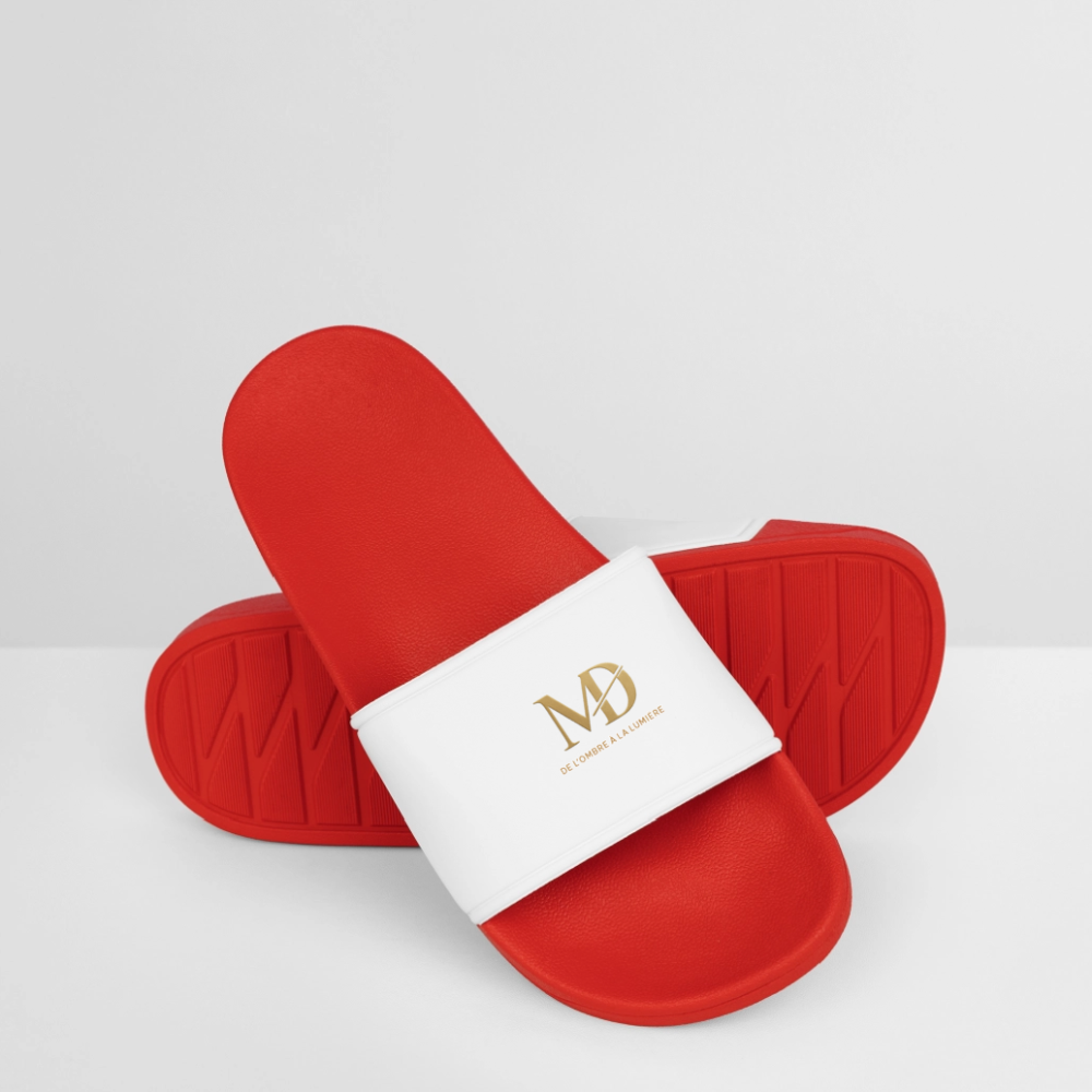 Women’s Pool Sliders - red