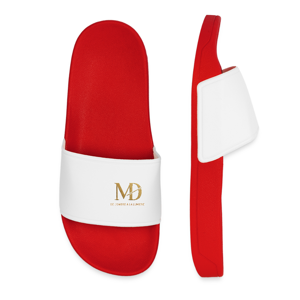 Women’s Pool Sliders - red