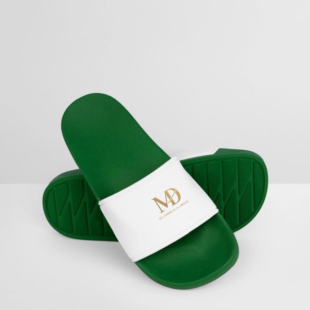Women’s Pool Sliders - dark green