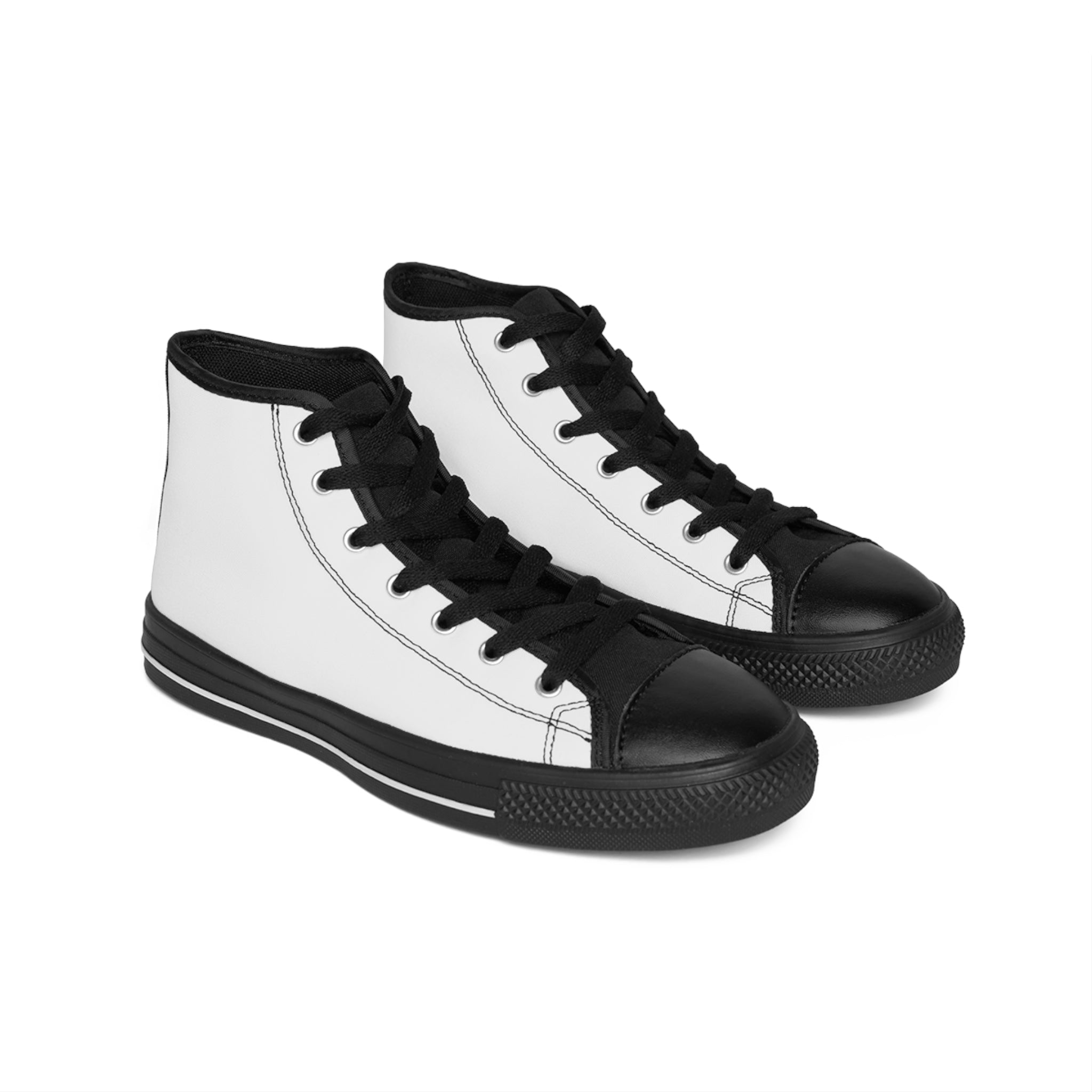 Classic High-Top Sneakers — MD Logo Casual Shoes