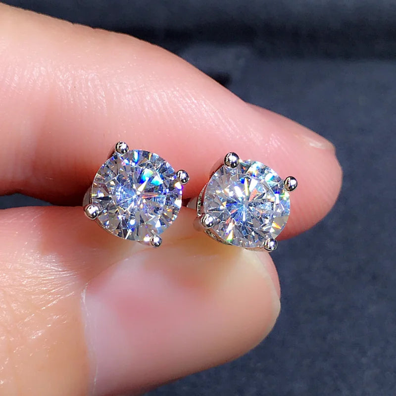 CAOSHI Simple Shiny Oval-shaped CZ Earrings for Female Graceful Lady Versatile Accessories Classical Elegance Women's Jewelry